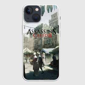 Чехол для iPhone 13 mini с принтом Assassin’s Creed 2 в Санкт-Петербурге,  |  | Тематика изображения на принте: black flag | brotherhood | chronicles | creed | game | origins | revelations | rogue | syndicate | unity | valhalla | альтаир | ассасин | игры | кинжал | пираты