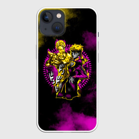 Чехол для iPhone 13 с принтом JoJo Bizarre Adventure в Санкт-Петербурге,  |  | anime | jojo | jojo’s bizarre adventure | аниме | анимэ | биззаре адвенчер | джо | джо джо | джоджо | джонатан джостар | дзёсукэ хигасиката | дзётаро кудзё | жожо | игги | кира | лого | манга | невероятные приключения