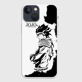 Чехол для iPhone 13 mini с принтом JoJo Bizarre Adventure в Санкт-Петербурге,  |  | anime | jojo | jojo’s bizarre adventure | аниме | анимэ | биззаре адвенчер | джо | джо джо | джоджо | джонатан джостар | дзёсукэ хигасиката | дзётаро кудзё | жожо | игги | кира | лого | манга | невероятные приключения