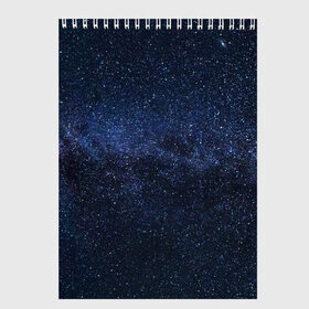 Скетчбук с принтом звездное небо в Санкт-Петербурге, 100% бумага
 | 48 листов, плотность листов — 100 г/м2, плотность картонной обложки — 250 г/м2. Листы скреплены сверху удобной пружинной спиралью | neon | space | stars | звезды | млечный путь
