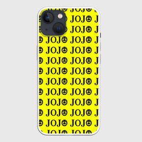 Чехол для iPhone 13 с принтом JoJo Bizarre Adventure в Санкт-Петербурге,  |  | anime | jojo | jojo’s bizarre adventure | аниме | анимэ | биззаре адвенчер | джо | джо джо | джоджо | джонатан джостар | дзёсукэ хигасиката | дзётаро кудзё | жожо | игги | кира | лого | манга | невероятные приключения