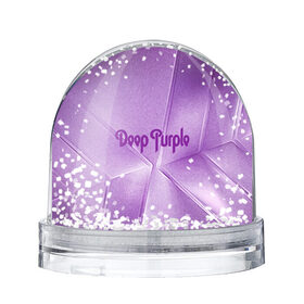 Снежный шар с принтом Deep Purple в Санкт-Петербурге, Пластик | Изображение внутри шара печатается на глянцевой фотобумаге с двух сторон | deep | logo | purple | rock | whoosh | группа | знаменитости | лого | надпись | рок | текст