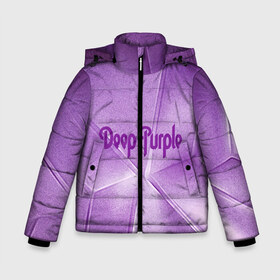 Зимняя куртка для мальчиков 3D с принтом Deep Purple в Санкт-Петербурге, ткань верха — 100% полиэстер; подклад — 100% полиэстер, утеплитель — 100% полиэстер | длина ниже бедра, удлиненная спинка, воротник стойка и отстегивающийся капюшон. Есть боковые карманы с листочкой на кнопках, утяжки по низу изделия и внутренний карман на молнии. 

Предусмотрены светоотражающий принт на спинке, радужный светоотражающий элемент на пуллере молнии и на резинке для утяжки | deep | logo | purple | rock | whoosh | группа | знаменитости | лого | надпись | рок | текст