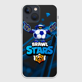 Чехол для iPhone 13 mini с принтом Mascot Darryl ТалисманMascot D в Санкт-Петербурге,  |  | brawl | brawl stars | brawlstars | brawl_stars | jessie | mascot darryl | бравл | бравлстарс | дэрил | маскот | мяч | футбол | футбольный мяч