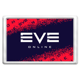Магнит 45*70 с принтом EVE ONLINE / ИВ ОНЛАЙН в Санкт-Петербурге, Пластик | Размер: 78*52 мм; Размер печати: 70*45 | echo | echoes | eve | game | games | logo | online | space | ев онлайн | ев эхо | еве | ив онлайн | ив эхо | игра | игры | космос | лого | логотип | логотипы | онлайн | символ | символы | эхо | эхос