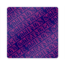 Магнит виниловый Квадрат с принтом ОЧЕНЬ СТРАННЫЕ ДЕЛА / STRANGER в Санкт-Петербурге, полимерный материал с магнитным слоем | размер 9*9 см, закругленные углы | netflix | series | strange | stranger | things | бобби | браун | вулфард | дела | демогорген | дина | лого | логотип | логотипы | милли | нетфликс | одиннадцать | очень | сериал | сериалы | символ | символы | странные | финн