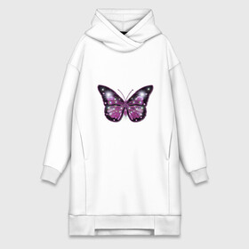 Платье-худи хлопок с принтом бабочка в Санкт-Петербурге,  |  | бабочка | бабочка с распахнутыми крыльями | большая большая | большие крылья | крылья | лето | насекомое.