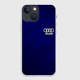 Чехол для iPhone 13 mini с принтом AUDI в Санкт-Петербурге,  |  | audi | авто | автомобиль | ауди | логотип | марка | машина | надпись | текстура