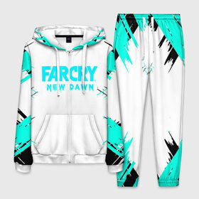 Мужской костюм 3D с принтом Far Cry в Санкт-Петербурге, 100% полиэстер | Манжеты и пояс оформлены тканевой резинкой, двухслойный капюшон со шнурком для регулировки, карманы спереди | 1080p | evolution | far | far cry | far cry 1 | far cry 2019 | far cry 3 | far cry 4 | far cry 5 | far cry 6 | far cry new dawn | far cry primal | gameplay | pc | ubisoft | ваас | прохождение