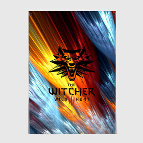 Постер с принтом The Witcher / Ведьмак Logo в Санкт-Петербурге, 100% бумага
 | бумага, плотность 150 мг. Матовая, но за счет высокого коэффициента гладкости имеет небольшой блеск и дает на свету блики, но в отличии от глянцевой бумаги не покрыта лаком | cd projekt red | ciri | game | geralt | geralt of rivia | gwynbleidd | the witcher | the witcher 3: wild hunt | ведьмак | ведьмак 3: дикая охота | геральт | геральт из ривии | цири | цирилла