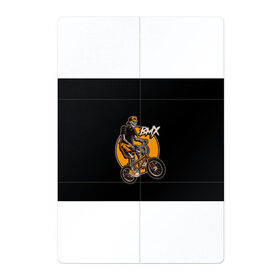 Магнитный плакат 2Х3 с принтом BMX в Санкт-Петербурге, Полимерный материал с магнитным слоем | 6 деталей размером 9*9 см | bicycle | bmx | skull | sport | x games | велик | велосипед | велоспорт | скелет | череп | экстремальный спорт