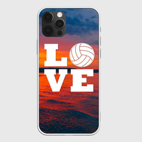 Чехол для iPhone 12 Pro Max с принтом LOVE Volleyball в Санкт-Петербурге, Силикон |  | beach | i love | live | love | voleybal | volleyball | волебол | волейбол | волейболист | волейболистка | воллейбол | пляжный | я люблю