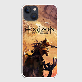 Чехол для iPhone 13 с принтом Horizon Zero Dawn в Санкт-Петербурге,  |  | aloy | antasy girl | art | artwork | digital art | fantasy | horizon | horizon: zero dawn | landscape | tallneck | warrior fantasy | weapon | zero dawn