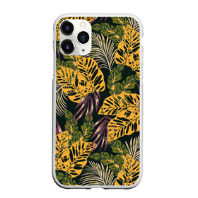 Чехол для iPhone 11 Pro Max матовый с принтом Тропический лес в Санкт-Петербурге, Силикон |  | 3d | flowers | forest | hawaii | leaf | leafs | palm | palms | summer | travel | tropical | vacation | гаваи | гавайи | гавайка | гавайская | лес | лето | листики | листки | листья | отпуск | пальма | пальмы | путешествия | рисунок | трехмерная 