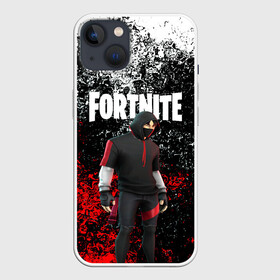 Чехол для iPhone 13 с принтом IKONIK FORTNITE в Санкт-Петербурге,  |  | 2019 | battle royale | chapter 2 | epic games | fortnite | game | season x | zombie | зомби | фортнайт