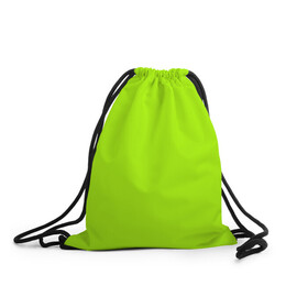 Рюкзак-мешок 3D с принтом ACID в Санкт-Петербурге, 100% полиэстер | плотность ткани — 200 г/м2, размер — 35 х 45 см; лямки — толстые шнурки, застежка на шнуровке, без карманов и подкладки | acid | зеленая | кислотная | однотонная | салатовая