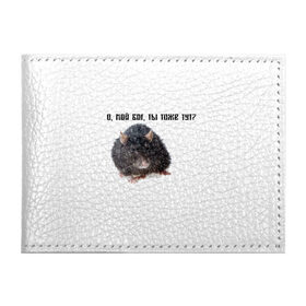 Обложка для студенческого билета с принтом Крыса в Санкт-Петербурге, натуральная кожа | Размер: 11*8 см; Печать на всей внешней стороне | крысы | о мой бог ты тоже тут