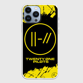 Чехол для iPhone 13 Pro Max с принтом TWENTY ONE PILOTS   21 PILOTS в Санкт-Петербурге,  |  | Тематика изображения на принте: logo | music | one | pilots | rock | symbol | top | twenty | twentyonepilots | ван | группа | лого | логотип | логотипы | музыка | пилотс | рок | символ | символы | твенти | топ