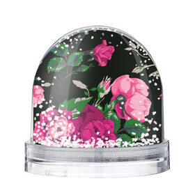 Снежный шар с принтом Розы в Санкт-Петербурге, Пластик | Изображение внутри шара печатается на глянцевой фотобумаге с двух сторон | арт | бутон | бутоны | зеленый | краски | кусты роз | рисунок | роза | розовая роза | розовые розы | розовый | розы