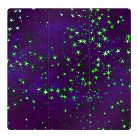 Магнитный плакат 3Х3 с принтом Звездное небо арт в Санкт-Петербурге, Полимерный материал с магнитным слоем | 9 деталей размером 9*9 см | арт | звездное небо | звездочки | звезды | космос | небо | рисунок | текстура | туманность