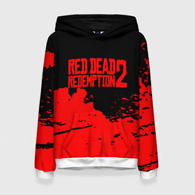 Женская толстовка 3D с принтом RED DEAD REDEMPTION 2 в Санкт-Петербурге, 100% полиэстер  | двухслойный капюшон со шнурком для регулировки, мягкие манжеты на рукавах и по низу толстовки, спереди карман-кенгуру с мягким внутренним слоем. | rdr 2 | rdr2 | rdr2 pc | red dead 2 | red dead online | red dead redemption | red dead redemption 2 | red dead redemption 2 gameplay | red dead redemption 2 pc | western