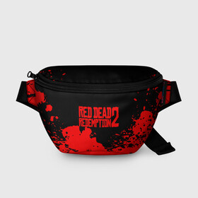 Поясная сумка 3D с принтом RED DEAD REDEMPTION 2 в Санкт-Петербурге, 100% полиэстер | плотная ткань, ремень с регулируемой длиной, внутри несколько карманов для мелочей, основное отделение и карман с обратной стороны сумки застегиваются на молнию | rdr 2 | rdr2 | rdr2 pc | red dead 2 | red dead online | red dead redemption | red dead redemption 2 | red dead redemption 2 gameplay | red dead redemption 2 pc | western
