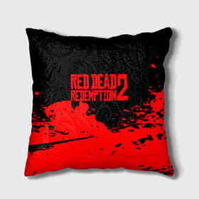 Подушка 3D с принтом RED DEAD REDEMPTION 2 в Санкт-Петербурге, наволочка – 100% полиэстер, наполнитель – холлофайбер (легкий наполнитель, не вызывает аллергию). | состоит из подушки и наволочки. Наволочка на молнии, легко снимается для стирки | rdr 2 | rdr2 | rdr2 pc | red dead 2 | red dead online | red dead redemption | red dead redemption 2 | red dead redemption 2 gameplay | red dead redemption 2 pc | western