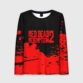 Женский лонгслив 3D с принтом RED DEAD REDEMPTION 2 в Санкт-Петербурге, 100% полиэстер | длинные рукава, круглый вырез горловины, полуприлегающий силуэт | rdr 2 | rdr2 | rdr2 pc | red dead 2 | red dead online | red dead redemption | red dead redemption 2 | red dead redemption 2 gameplay | red dead redemption 2 pc | western