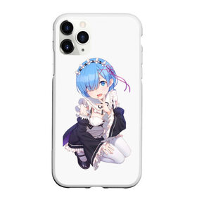 Чехол для iPhone 11 Pro Max матовый с принтом ReZero в Санкт-Петербурге, Силикон |  | anime | glitch | japan | ram | re | rem | rezero | senpai | subaru | waifu | zero | анимация | аниме | вайфу | глитч | глич | мультсериал | мультфильм | семпай | сенпай | сериал | япония