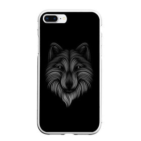 Чехол для iPhone 7Plus/8 Plus матовый с принтом wolf в Санкт-Петербурге, Силикон | Область печати: задняя сторона чехла, без боковых панелей | wolf | арт | волк | волки | волчара | животные | картинка | рисунок