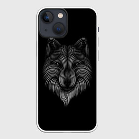 Чехол для iPhone 13 mini с принтом wolf в Санкт-Петербурге,  |  | wolf | арт | волк | волки | волчара | животные | картинка | рисунок