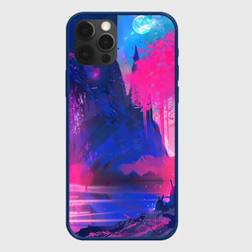 Чехол для iPhone 12 Pro Max с принтом Неоновые Краски в Санкт-Петербурге, Силикон |  | неон | неоновые краски | рисунок | фентези