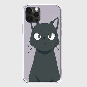 Чехол для iPhone 12 Pro Max с принтом Чёрный кот в Санкт-Петербурге, Силикон |  | Тематика изображения на принте: аниме | аниме кот | арт | кёрный котёнок | кот | котёнок | кошка | рисунок | чёрная кошка | черный кот | черный котенок