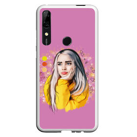 Чехол для Honor P Smart Z с принтом Билли Айлиш / Billie Eilish в Санкт-Петербурге, Силикон | Область печати: задняя сторона чехла, без боковых панелей | Тематика изображения на принте: billie | billie eilish | eilish | айлиш | билли | билли айлиш