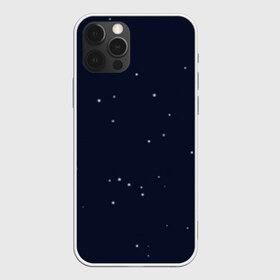 Чехол для iPhone 12 Pro Max с принтом Ночное небо в Санкт-Петербурге, Силикон |  | звёзды | мерцание | небо | ночь | синий | сияние | тёмный | чёрный