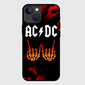 Чехол для iPhone 13 mini с принтом AC DС в Санкт-Петербурге,  |  | Тематика изображения на принте: ac dc | acdc | back to black | highway to hell | logo | music | rock | айси | айсидиси | диси | лого | логотип | молния | музыка | рок | символ | символика | символы | эйси | эйсидиси