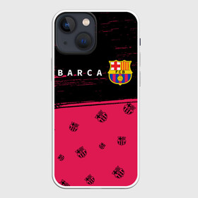 Чехол для iPhone 13 mini с принтом BARCELONA   БАРСЕЛОНА в Санкт-Петербурге,  |  | barca | barcelona | barsa | barselona | fcb | logo | messi | барса | барселона | знак | клуб | лого | логотип | логотипы | месси | символ | символы | футбол | футбольная | футбольный