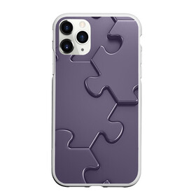 Чехол для iPhone 11 Pro Max матовый с принтом Puzzles в Санкт-Петербурге, Силикон |  | puzzles | геометрические пазлы | крупные пазлы | модные пазлы | пазл | пазлы