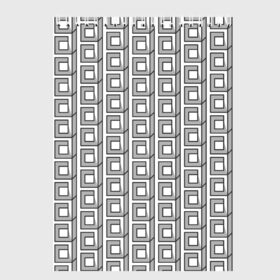 Скетчбук с принтом Архитектура в Санкт-Петербурге, 100% бумага
 | 48 листов, плотность листов — 100 г/м2, плотность картонной обложки — 250 г/м2. Листы скреплены сверху удобной пружинной спиралью | архитектура | бетон | брутализм | геометрия | квадраты | кубизм | кубы | паттерн | хрущевки