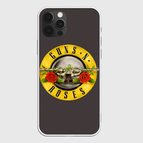 Чехол для iPhone 12 Pro с принтом Guns n Roses в Санкт-Петербурге, силикон | область печати: задняя сторона чехла, без боковых панелей | music | rock | группа | звезда | рок