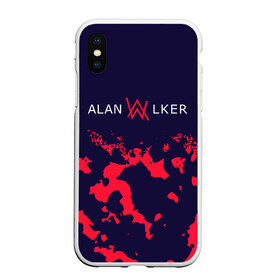 Чехол для iPhone XS Max матовый с принтом ALAN WALKER АЛАН УОКЕР в Санкт-Петербурге, Силикон | Область печати: задняя сторона чехла, без боковых панелей | Тематика изображения на принте: alan | faded | house | logo | music | walker | алан | вокер | волкер | диджей | лого | логотип | логотипы | музыка | музыкант | символ | символы | танцеальная | уокер | хаус | электронная