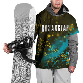 Накидка на куртку 3D с принтом КАЗАХСТАН / KAZAKHSTAN в Санкт-Петербурге, 100% полиэстер |  | Тематика изображения на принте: 