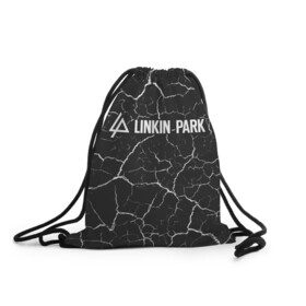 Рюкзак-мешок 3D с принтом LINKIN PARK / ЛИНКИН ПАРК в Санкт-Петербурге, 100% полиэстер | плотность ткани — 200 г/м2, размер — 35 х 45 см; лямки — толстые шнурки, застежка на шнуровке, без карманов и подкладки | linkin | linkinpark | logo | lp | music | park | rock | линкин | линкинпарк | лого | логотип | логотипы | лп | музыка | парк | рок | символ