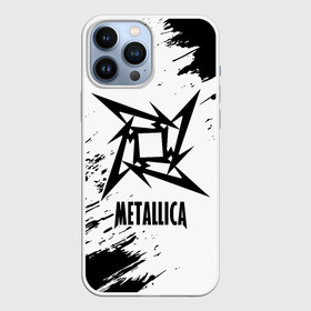 Чехол для iPhone 13 Pro Max с принтом METALLICA   МЕТАЛЛИКА в Санкт-Петербурге,  |  | Тематика изображения на принте: hetfield | james | logo | metal | metalica | metallica | music | rock | star | джеймс | звезда | знак | ларс | лого | логотип | логотипы | метал | металика | металлика | музыка | рок | символ | символы | ульрих | хэтфилд