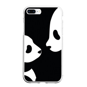 Чехол для iPhone 7Plus/8 Plus матовый с принтом Panda в Санкт-Петербурге, Силикон | Область печати: задняя сторона чехла, без боковых панелей | bearcat | coon bear | panda | бамбуковый медвед | большая панда | гигантская панда