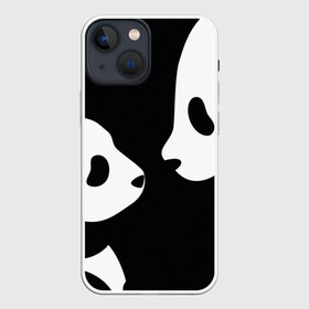 Чехол для iPhone 13 mini с принтом Panda в Санкт-Петербурге,  |  | bearcat | coon bear | panda | бамбуковый медвед | большая панда | гигантская панда