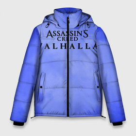 Мужская зимняя куртка 3D с принтом Assassins Creed Valhalla в Санкт-Петербурге, верх — 100% полиэстер; подкладка — 100% полиэстер; утеплитель — 100% полиэстер | длина ниже бедра, свободный силуэт Оверсайз. Есть воротник-стойка, отстегивающийся капюшон и ветрозащитная планка. 

Боковые карманы с листочкой на кнопках и внутренний карман на молнии. | Тематика изображения на принте: eivor | valhalla | vikings | вальгалла | вальхалла | викинги | эйвор