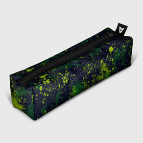Пенал 3D с принтом Camouflage в Санкт-Петербурге, 100% полиэстер | плотная ткань, застежка на молнии | Тематика изображения на принте: camouflage | paint | paints | брызги | брызги краски | брызги красок | жёлто зеленый | зеленая | зелено жёлтый | зеленый | зеленый камуфляж | камуфляж | краска | краски | милитари | пятна краски | разводы