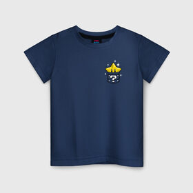 Детская футболка хлопок с принтом MARIO STAR в Санкт-Петербурге, 100% хлопок | круглый вырез горловины, полуприлегающий силуэт, длина до линии бедер | luigi | mario | super | super mario | братья марио | денди | луиджи | марио | марио денди | супер марио