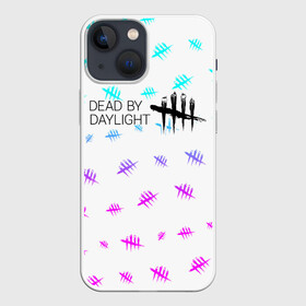 Чехол для iPhone 13 mini с принтом DEAD BY DAYLIGHT в Санкт-Петербурге,  |  | daylight | dead | dead by daylight | game | games | horror | logo | skull | skulls | zombie | бай | выживание | деад | дед | дейлайт | дэае | дэд | дэйлайт | зомби | игра | игры | лого | логотип | символ | хоррор | череп | черепа